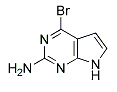 4-Bromo-7H-pyrrolo[2,3-d]pyrimidin-2-ylamine